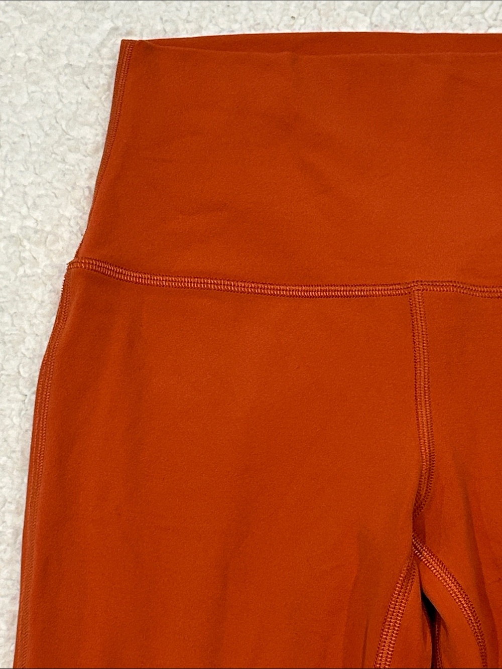Lululemon Align High Rise Crop size 4 Canyon Orange Athleisure Gym Workout - Picture 3 of 12